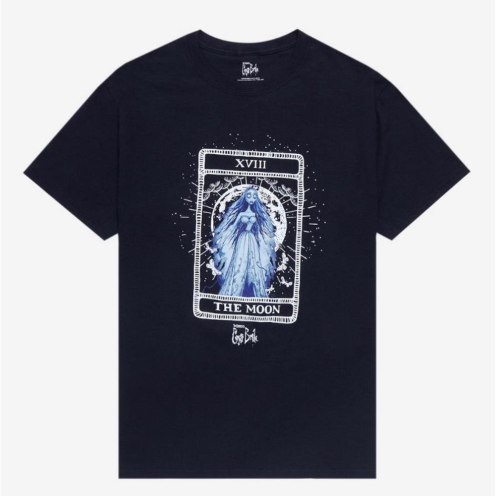 Tim Burton’s Corpse Bride Tarot Card T-shirt top